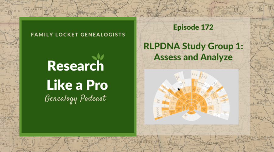 RLP 172: RLPDNA Study Group 1 – Assess and Analyze