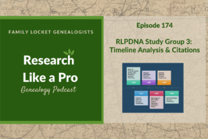 RLP 174: RLPDNA Study Group 3 – Timeline Analysis and Citations