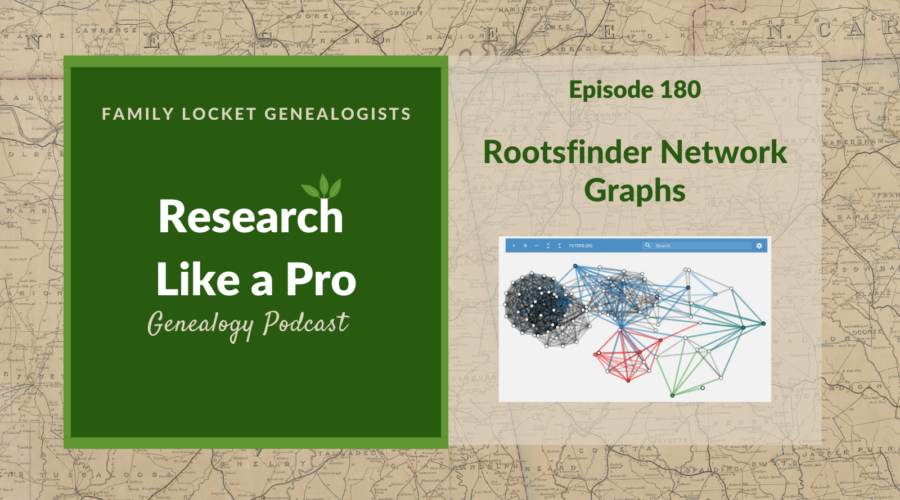 RLP 180: RootsFinder Network Graphs