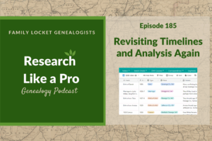 RLP 185: Revisiting Timelines and Analysis Again