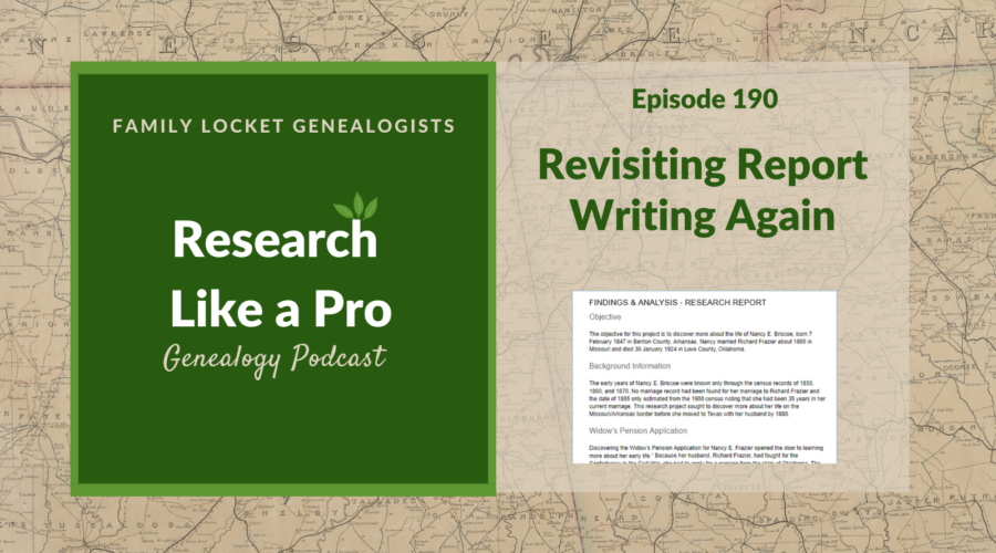 RLP 190: Revisiting Report Writing Again