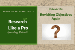 RLP 184: Revisiting Research Objectives Again