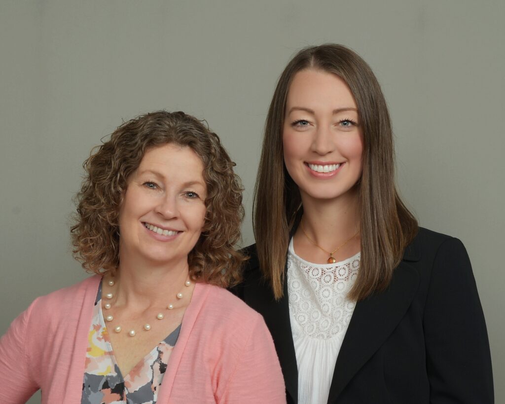Diana Elder and Nicole Dyer