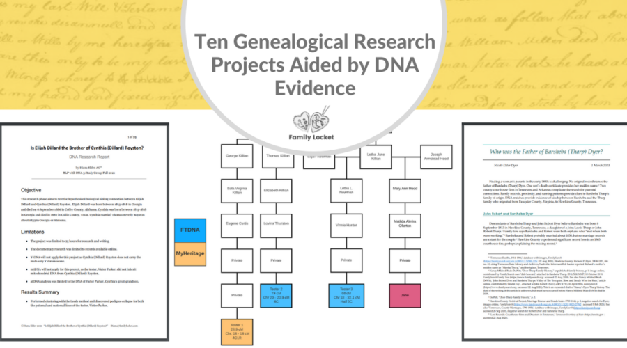 Ten Genealogical Research Projects Aided by DNA Evidence