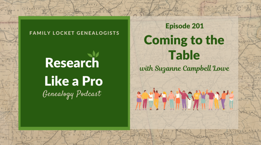 RLP 201: Coming to the Table with Suzanne Lowe