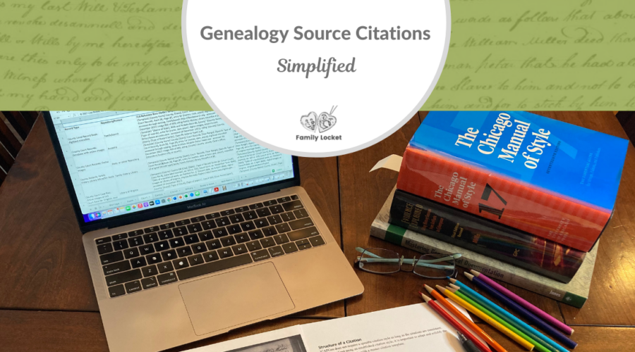 Genealogy Source Citations Simplified