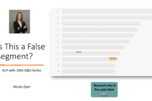 Is This a False Segment?