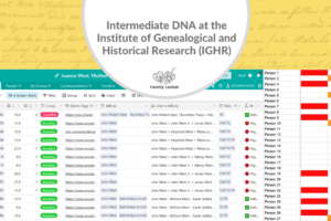 Intermediate DNA: Planning for and Conducting Research Using DNA and Documentary Sources at IGHR