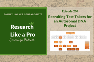 RLP 204: Recruiting Test Takers for an Autosomal DNA Project