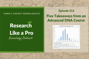 RLP 213: Five Takeaways from an Advanced DNA Institute Course