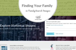 Finding Your Family in FamilySearch Images