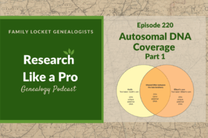 RLP 220: Autosomal DNA Coverage – Part 1