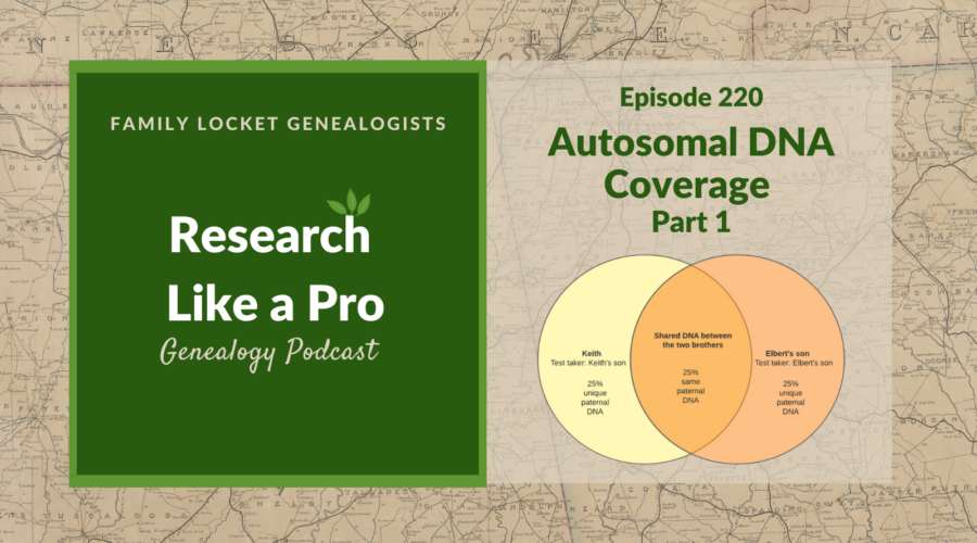 RLP 220: Autosomal DNA Coverage – Part 1