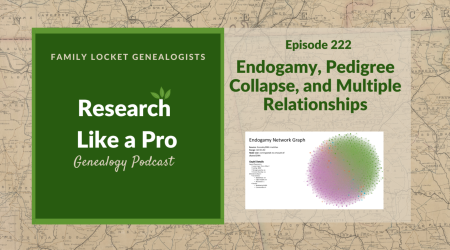 RLP 222: Multiple Relationships, Pedigree Collapse and Endogamy