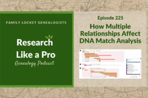 RLP 225: How Multiple Relationships Affect DNA Match Analysis