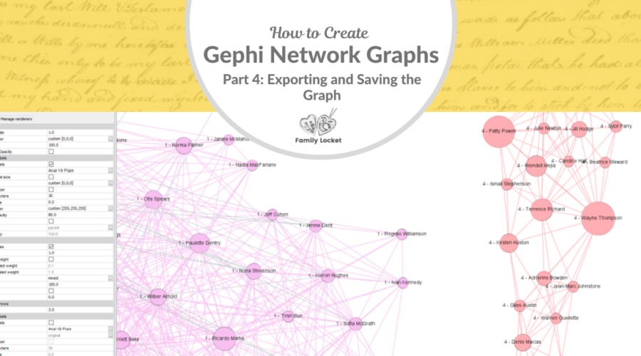 Creating Gephi Network Graphs Part 4: Exporting and Saving the Graph