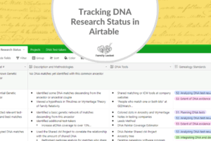 Tracking DNA Research Status in Airtable