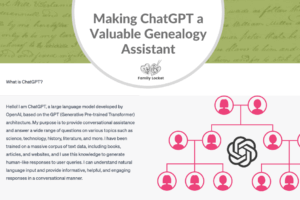 Making ChatGPT a Valuable Genealogy Assistant