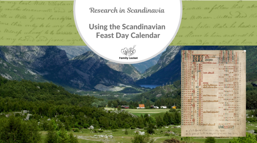 Using the Scandinavian Feast Day Calendar