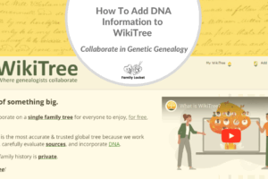 How To Add DNA Information to WikiTree