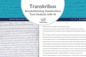 Transkribus: Revolutionizing Handwritten Text Analysis with AI