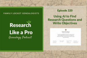 RLP 320: Using AI to Find Research Questions and Write Objectives