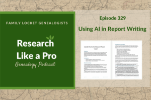 RLP 329: Using AI in Report Writing