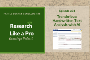 RLP 334: Transkribus: Handwritten Text Analysis with AI