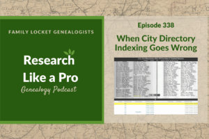 RLP 338: When City Directory Indexing Goes Wrong