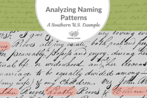 Analyzing Naming Patterns: A Southern United States Example