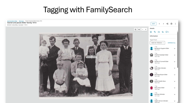 How to Match Individuals in Old Photos Using Related Faces – Family Locket