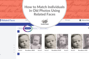 How to Match Individuals in Old Photos Using Related Faces