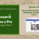 RLP 364: How to Match Individuals in Old Photos Using Related Faces