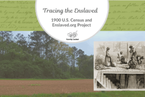 Tracing the Enslaved in the 1900 U.S. Census and Enslaved.org Project