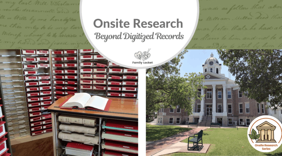 Onsite Research: Beyond Digitized Records