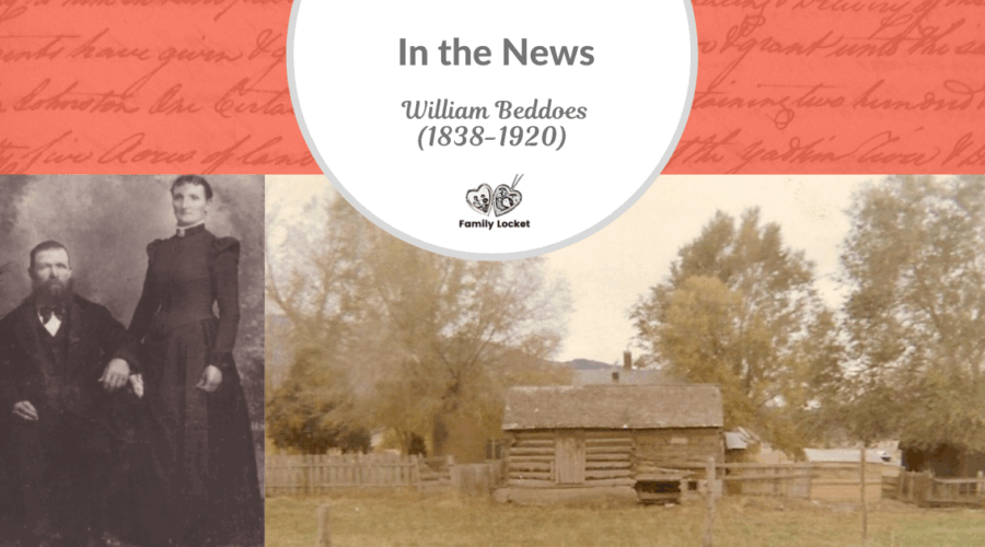 In the News: William Beddoes (1838-1920)