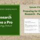 RLP 374: Preparing for Onsite Research – Part 1