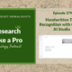 RLP 379: Handwritten Text Recognition with Google AI Studio