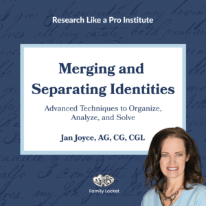 Merging and Separating Identities: Advanced Techniques to Organize, Analyze, and Solve