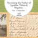 Revisiting the Father of Cynthia (Dillard) Royston: Part 1 Objective