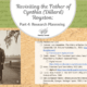 Revisiting the Father of Cynthia (Dillard) Royston: Part 4 Research Planning