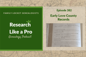 RLP 383: Early Love County Records