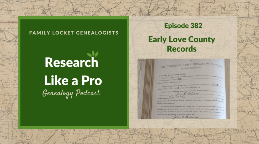 RLP 383: Early Love County Records