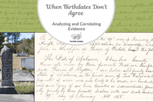 When Birthdates Don’t Agree: Analyzing and Correlating Evidence