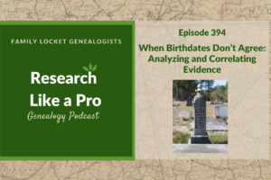RLP 394: When Birthdates Don’t Agree: Analyzing and Correlating Evidence