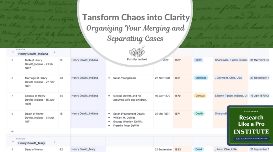 Transform Chaos into Clarity: Organizing Your Merging and Separating Cases