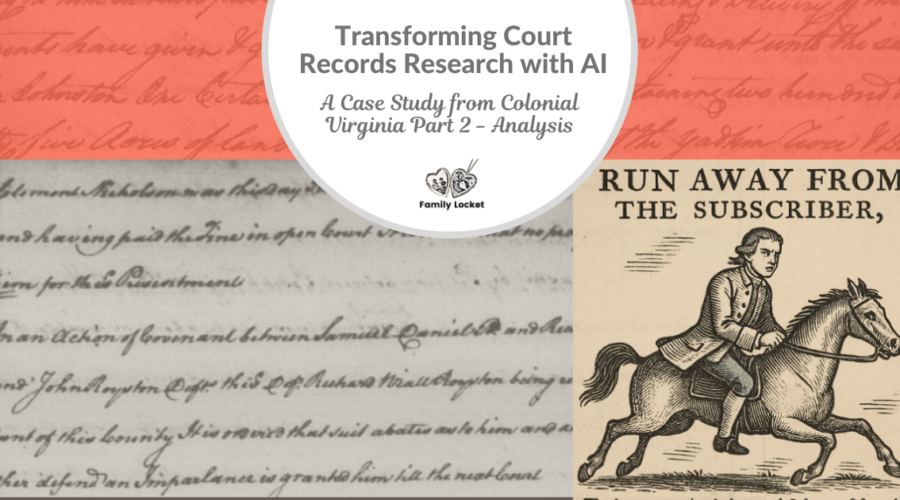Transforming Court Records Research with AI: A Case Study from Colonial Virginia Part 2: Analysis