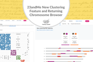 23andMe New Clustering Feature and Returning Chromosome Browser