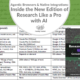 Agentic Browsers and Native Integrations: Inside the New Edition of Research Like a Pro with AI