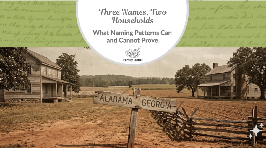 Three Names, Two Households: What Naming Patterns Can and Cannot Prove